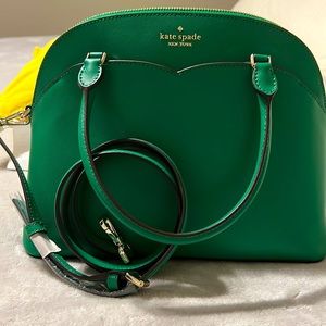 Kate Spade Md dome Satchel Green bean